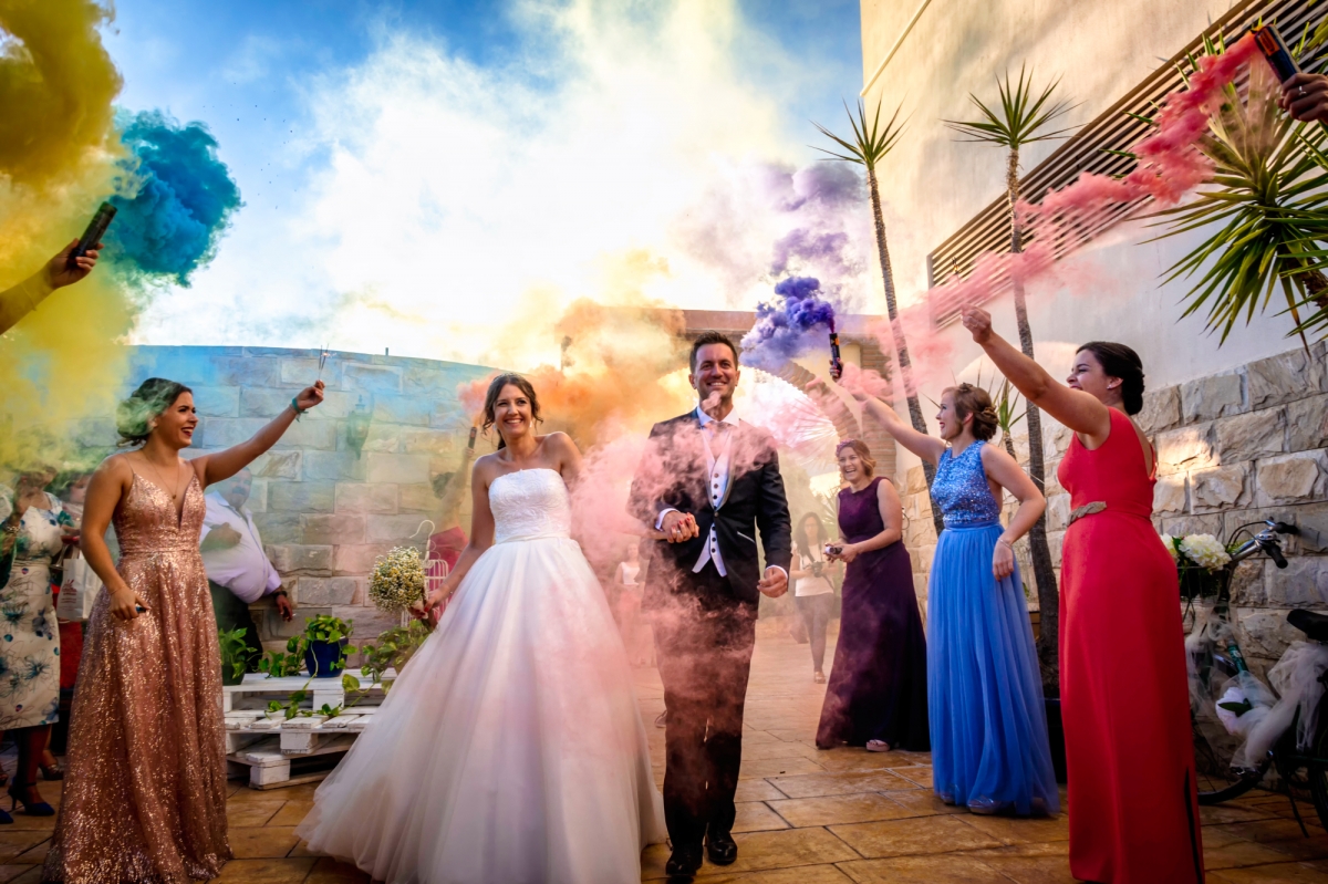 Amazing scene from a wedding day captured by Toni Bazán